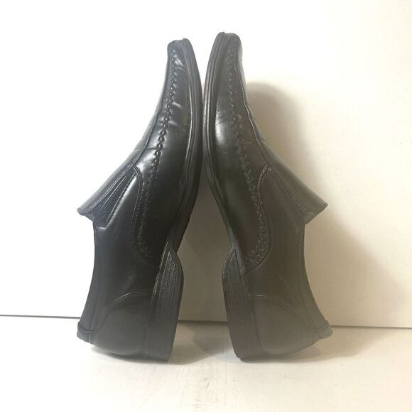 Madden M-Trace Black Faux Leather Slip On Square Toe Casual Comfort Men 11M Shoe - Picture 6 of 11